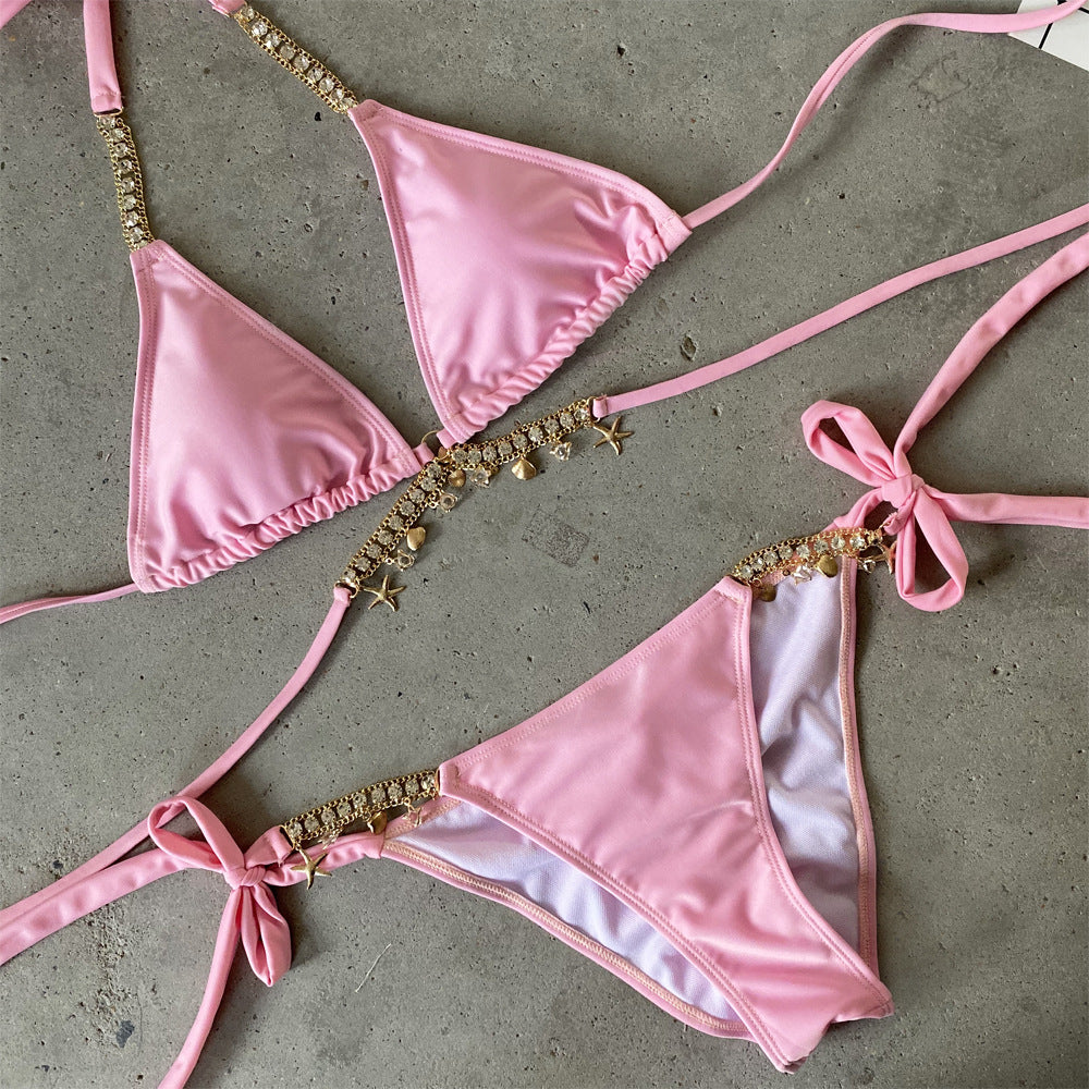 AquaLivv - Bikini z plażowymi detalami