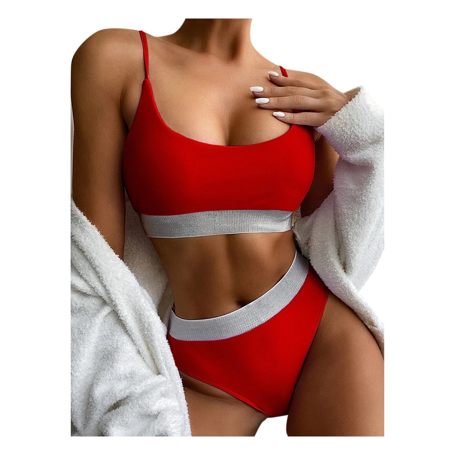 AquaLivv - Bikini z wysokim stanem