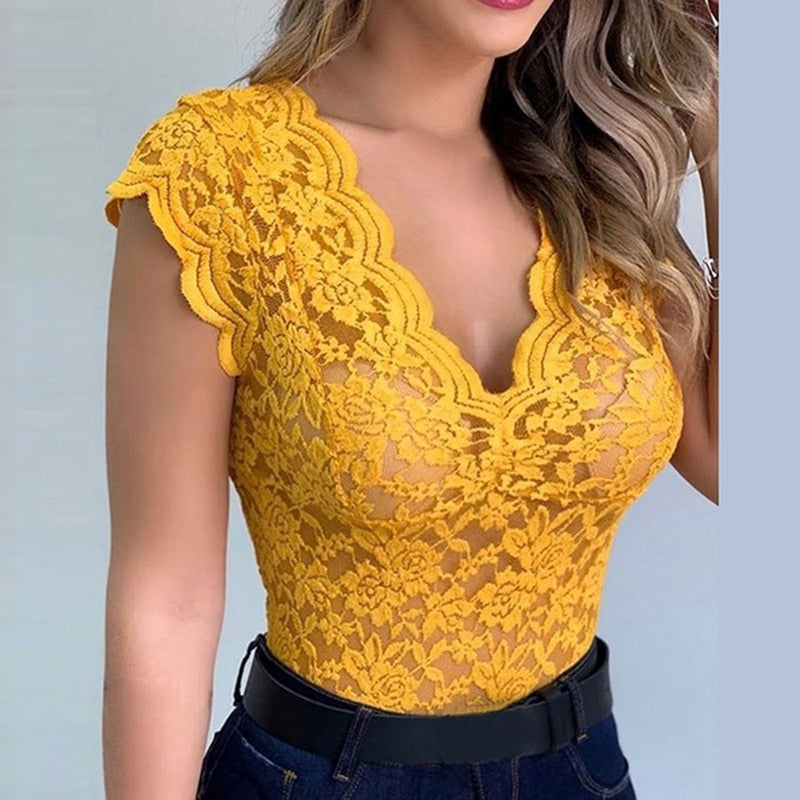 Vardi Dante™ Kyra Lace Top - Un top elegante e sexy per le donne