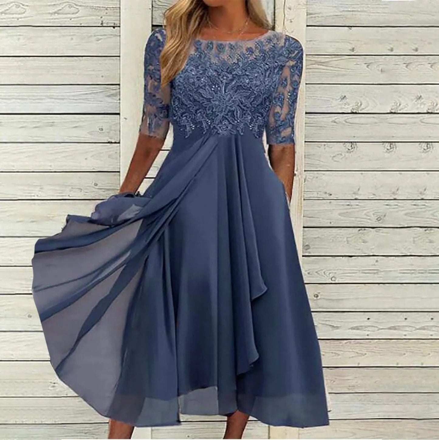 Brivona™ | Abito elegante in pizzo