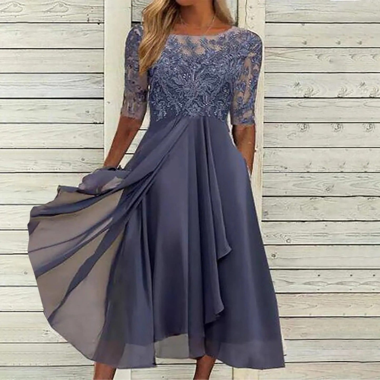 Brivona™ | Abito elegante in pizzo