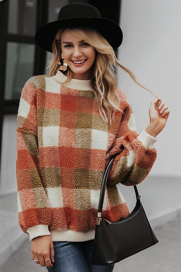 Damski sweter z wełny jagnięcej