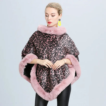 Ang��lique - Damski sweter Poncho Blanket Top