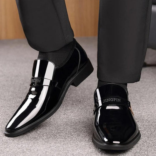 Ymie Shoes | Męskie skórzane buty ortopedyczne