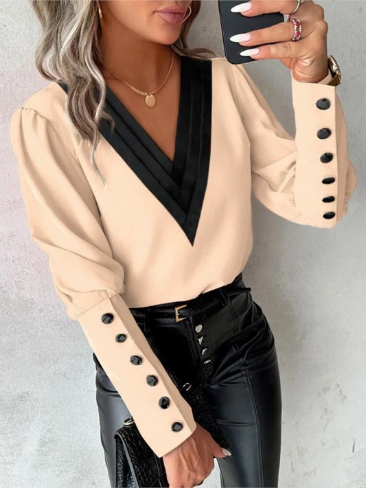 Oaklynn | Top con scollo a V