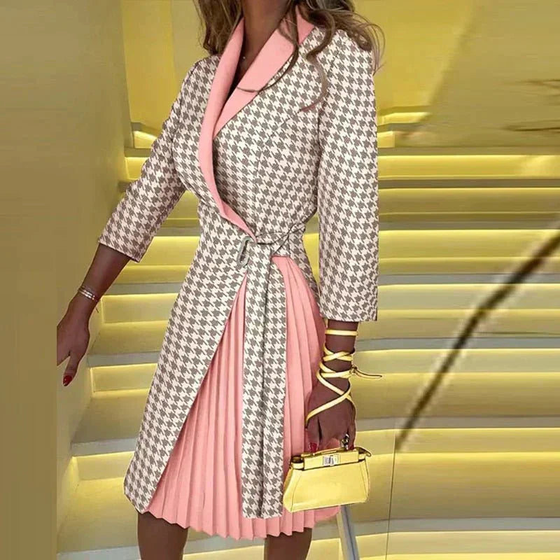Maelle - Elegancka sukienka z żakietem