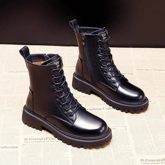 Wyściełane buty zimowe - eleganckie buty na zimną pogodę