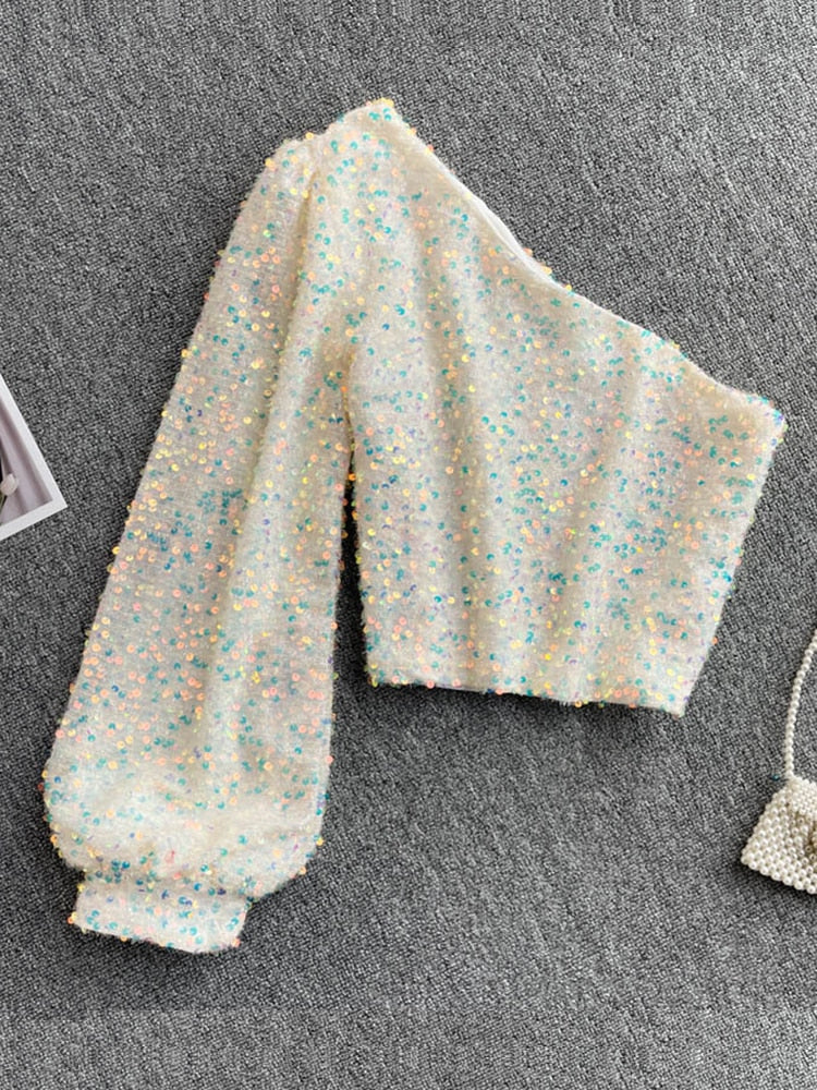 Elize Glitter Top | Splendido per tutta la notte