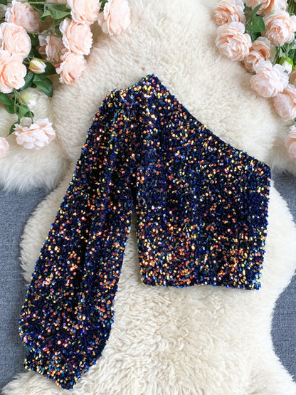 Elize Glitter Top | Splendido per tutta la notte
