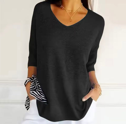 Gerda | Top estivo con scollo a V