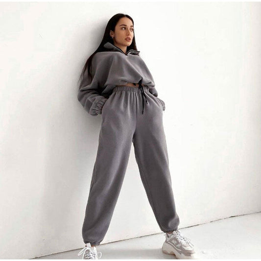 Heidi Fashion - Szary kombinezon do biegania dla kobiet