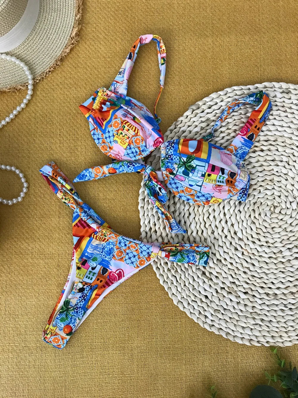 SoSoof - Brazylijskie bikini z nadrukiem