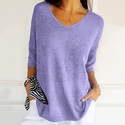 Gerda | Top estivo con scollo a V