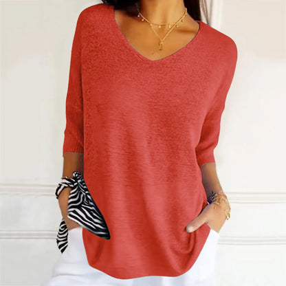 Gerda | Top estivo con scollo a V