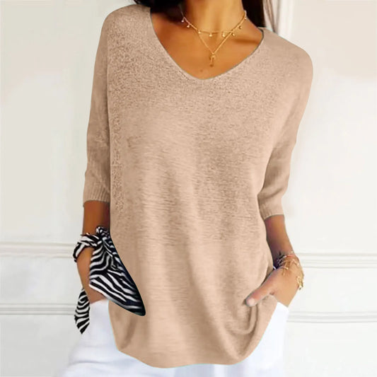 Gerda | Top estivo con scollo a V